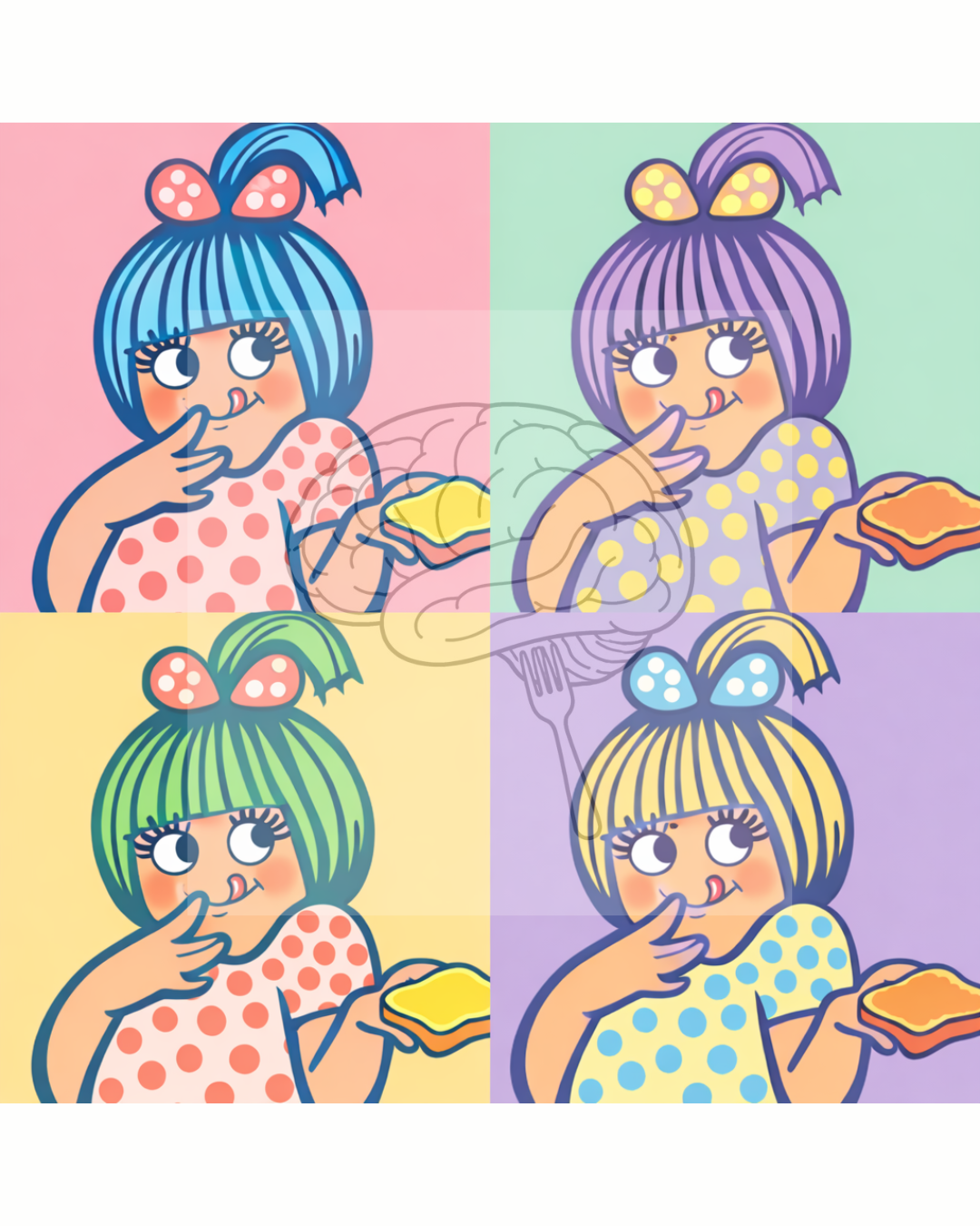 Amul Girl Pop Art | Thought Fodder