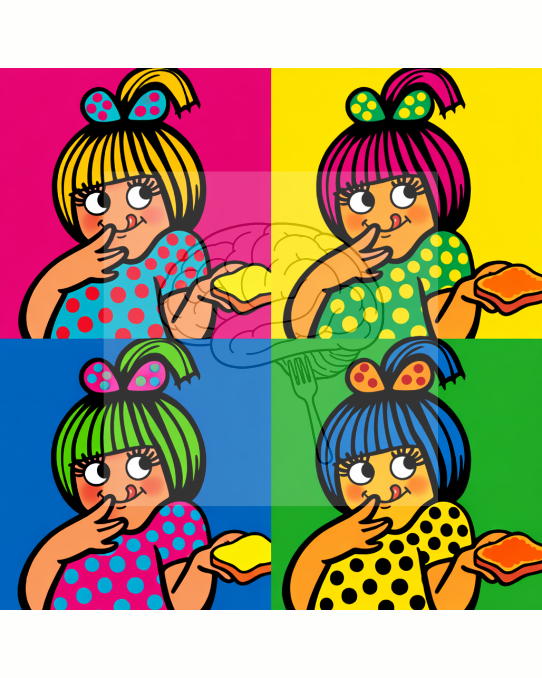 Amul Girl Pop Art | Thought Fodder