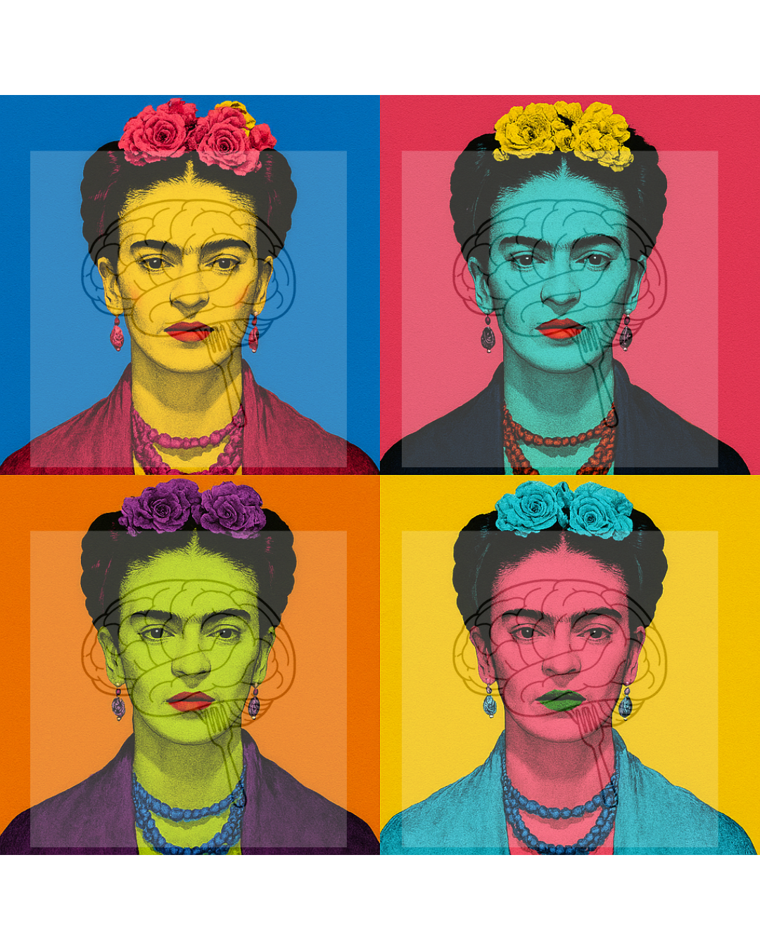 Frida Kahlo Pop Art Thought Fodder
