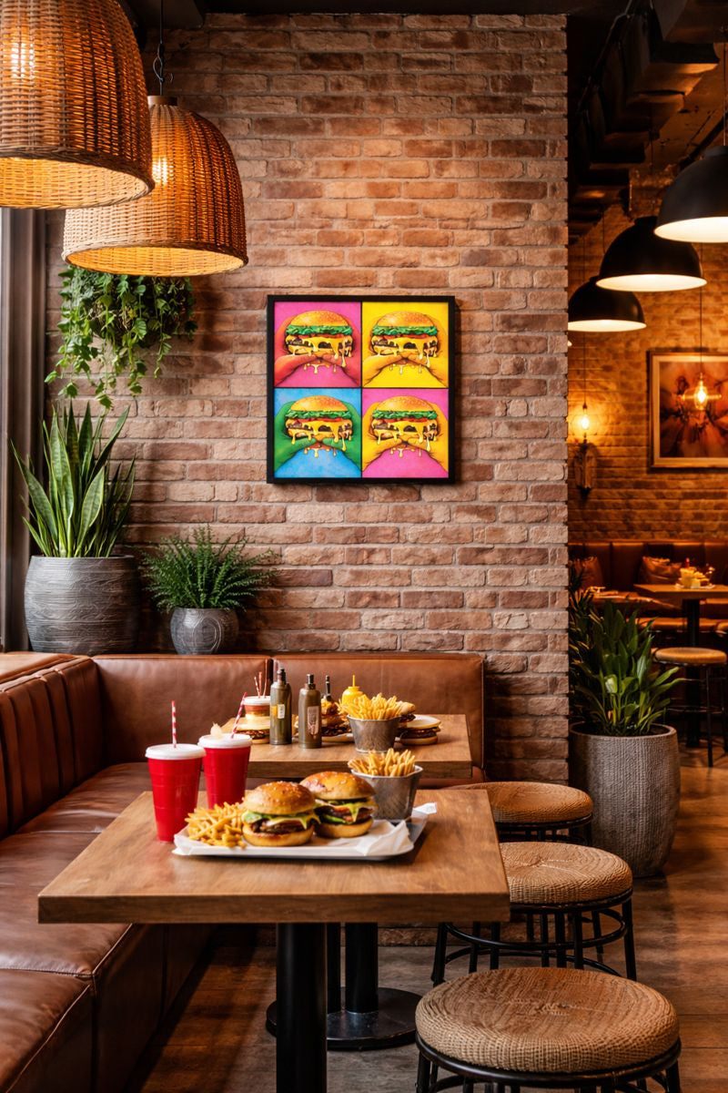 Burger Pop Art | Thought Fodder