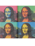 Mona Lisa Digital art|Mona lisa pop art|Da vinci pop art |Maximalist wall art