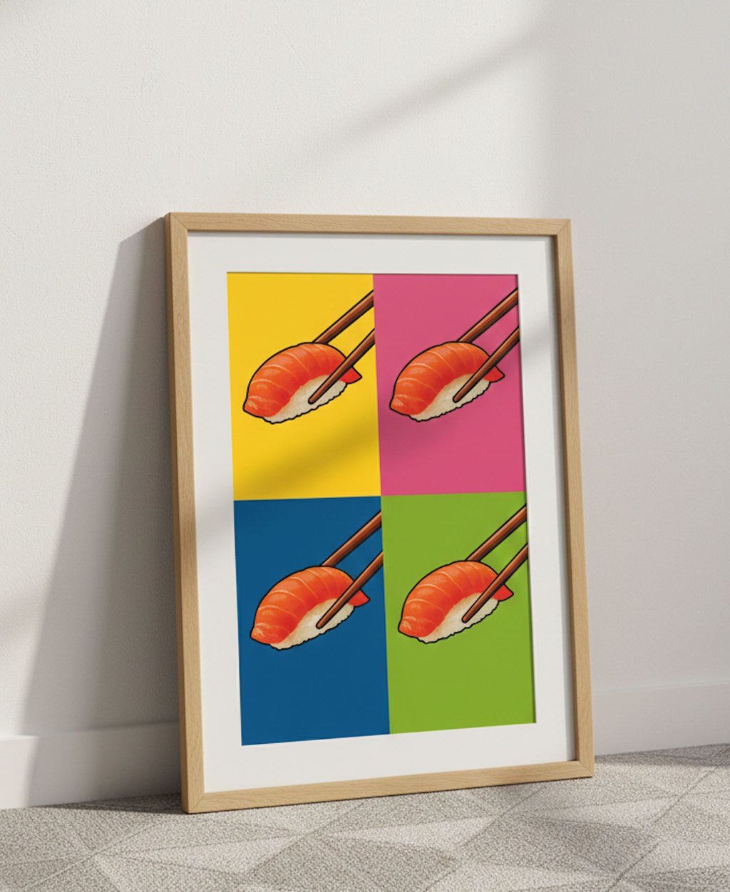 Sushi Shots Pop Art | Thought Fodder