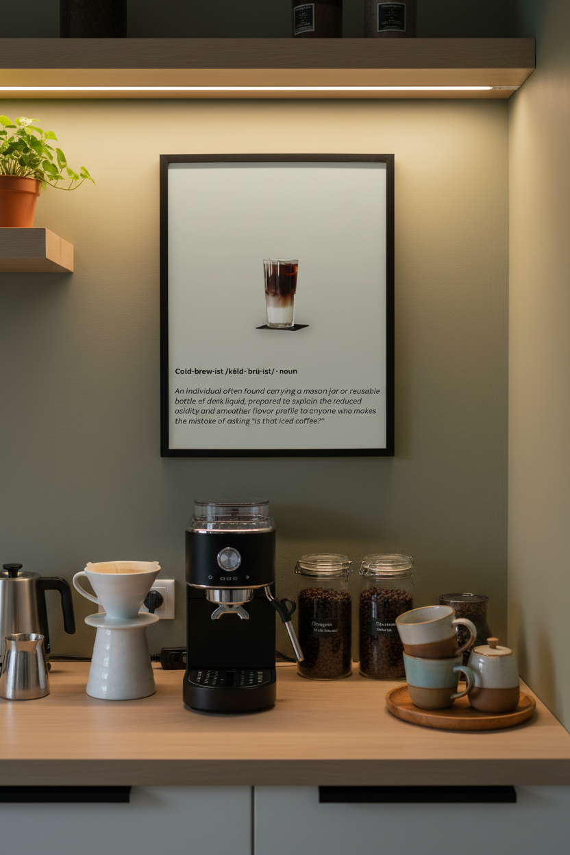 funny coffee art thought fodder