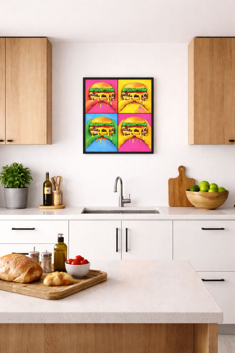 Burger Pop Art | Thought Fodder